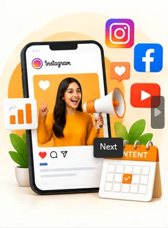 Social media marketing and management services